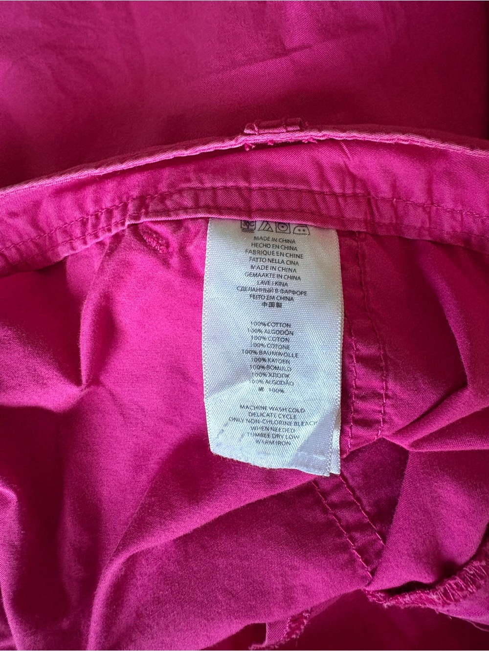 Michael Kors Hot Pink Cargo Shorts - Picture 6 of 11